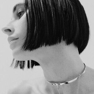 eddie borgo Silver Thin Safety Chain Choker_one size